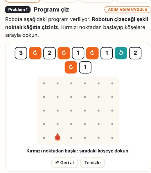 Çizer Robot bilişsel problemi